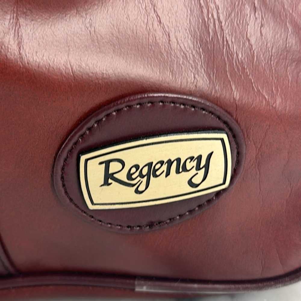 Vintage regency faux leather messenger bag - image 3