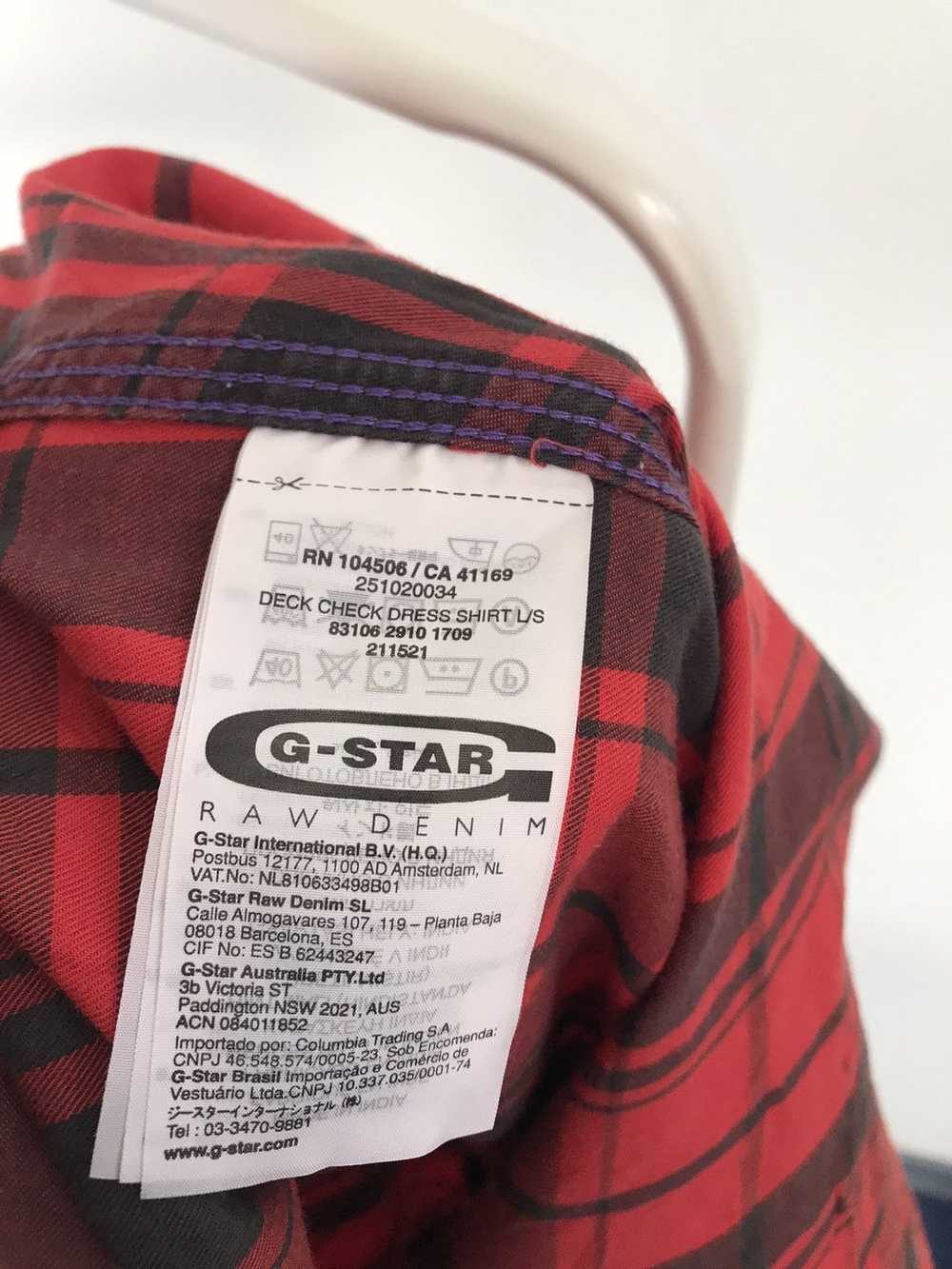 G Star Raw G-Star Raw Deck Check Dress Shirt L/S - image 4