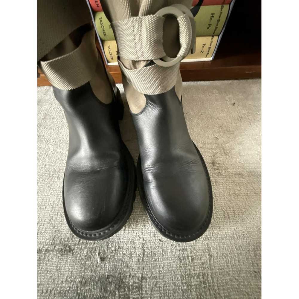 Dior D-Major leather biker boots - image 2