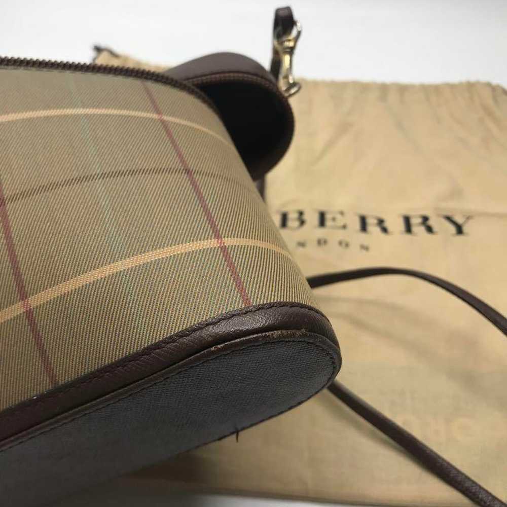 High-quality Burberry pouch in Nova Check leather… - image 10