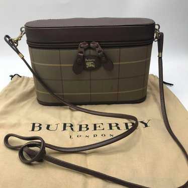 High-quality Burberry pouch in Nova Check leather… - image 1