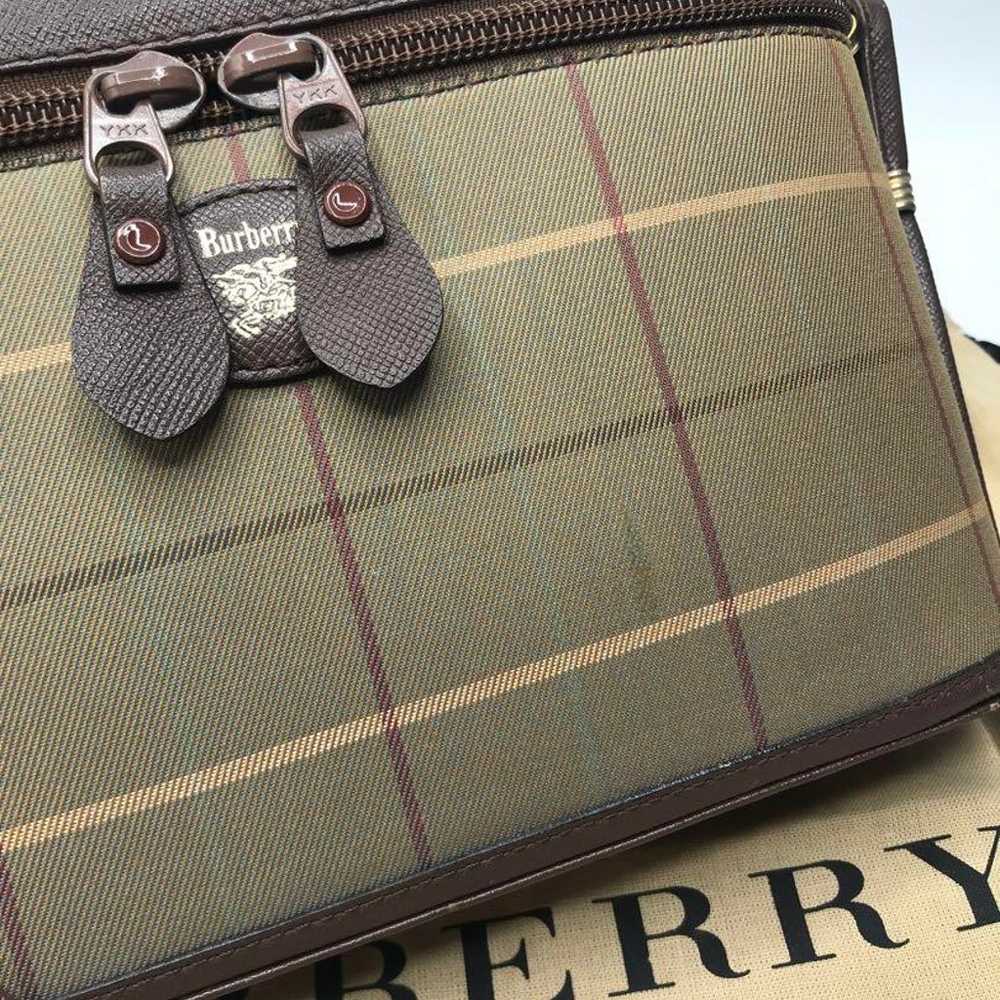 High-quality Burberry pouch in Nova Check leather… - image 2