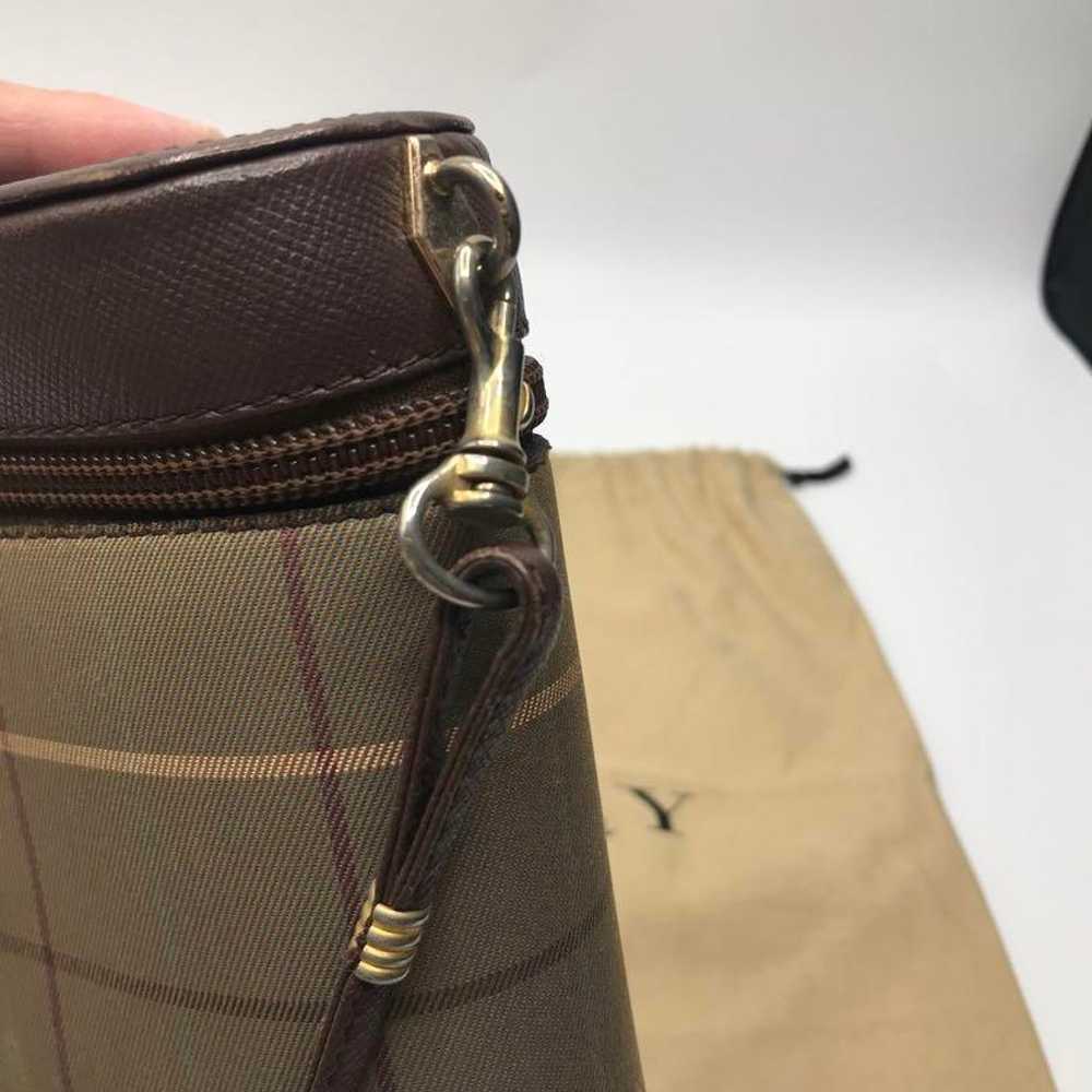 High-quality Burberry pouch in Nova Check leather… - image 7