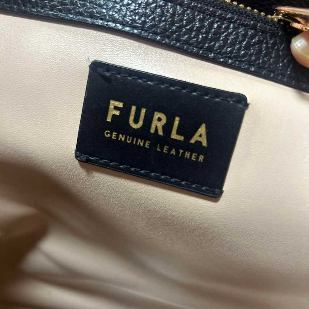 FURLA Genuine Leather Tote Bag in Black - image 4