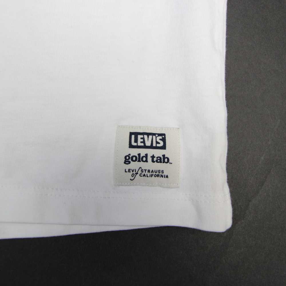 Levi Strauss Short Sleeve Shirt Men's White Used - image 3