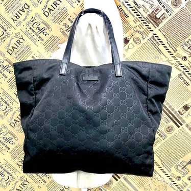 Gucci Tote Shoulder Bag GG Micro Nylon FM359