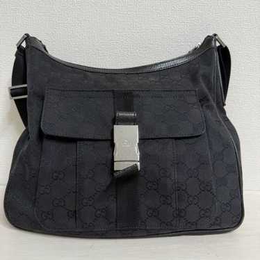 GUCCI Shoulder Bag GG Canvas