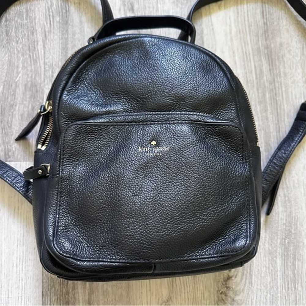 NWOT Kate Spade Leather Mini Backpack - image 3