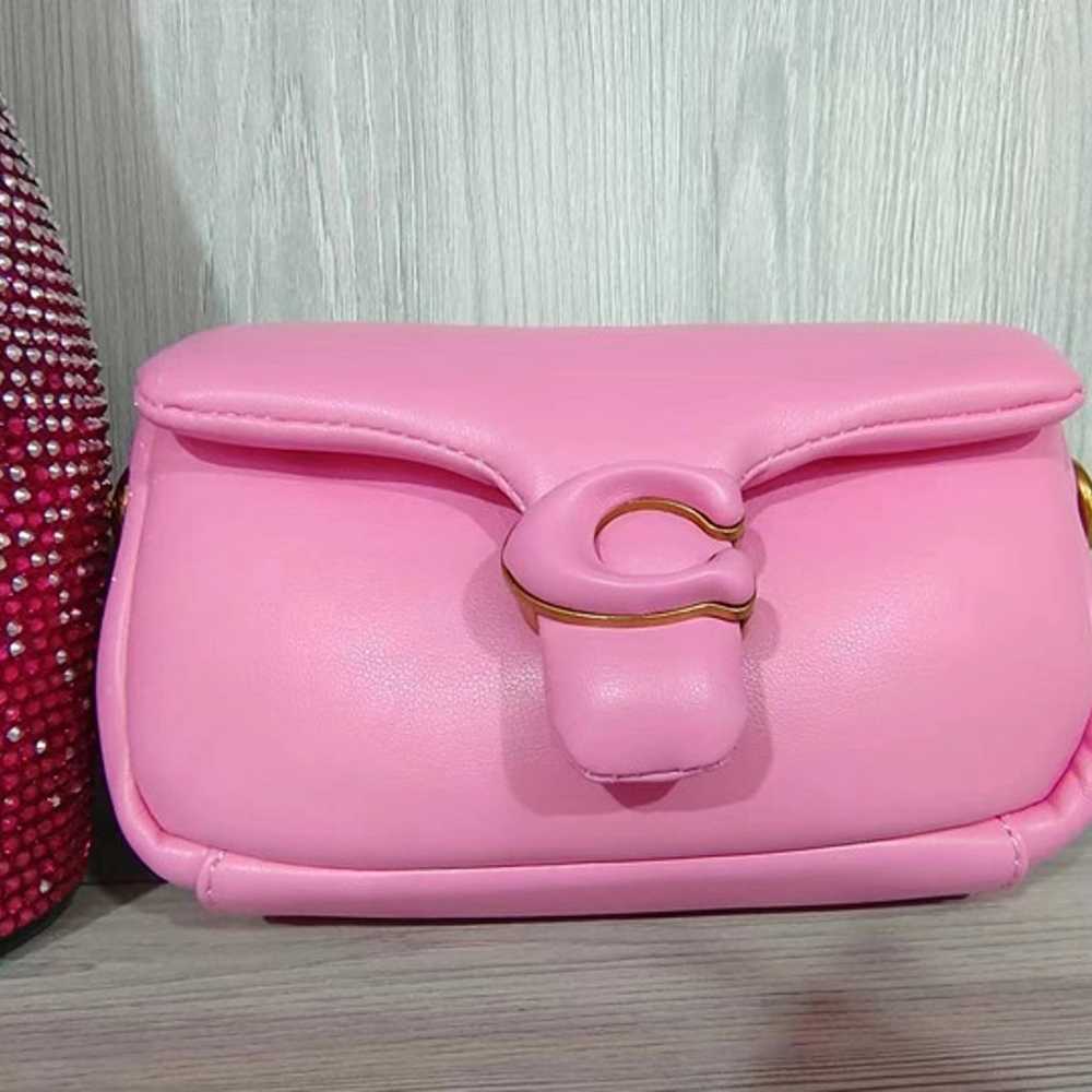 COACH Pillow Tabby Shoulder Bag 18 Candy Pink Nap… - image 4