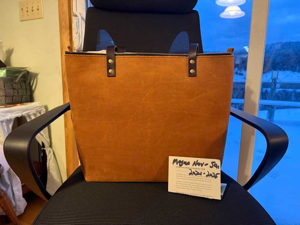 Portland Leather Leather Tote Bag - image 2