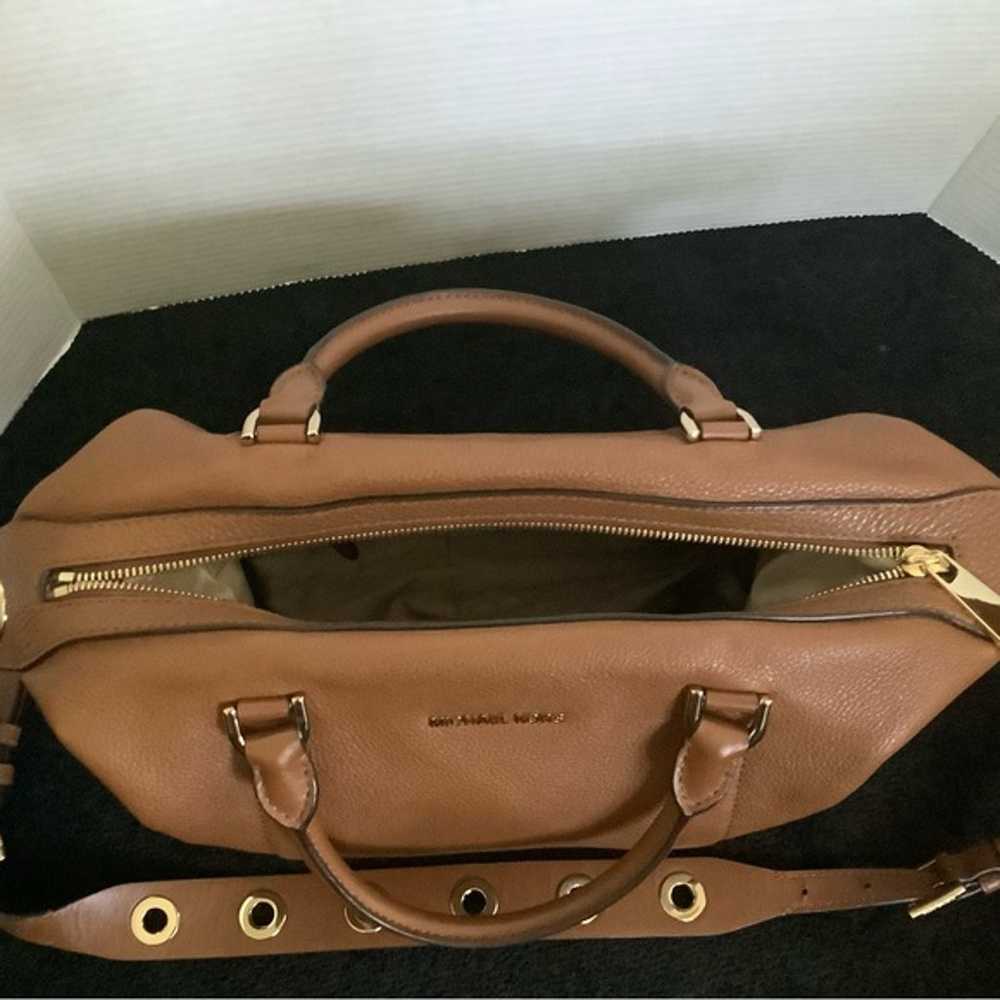 Michael Kors Raven Large Leather Satchel - image 6