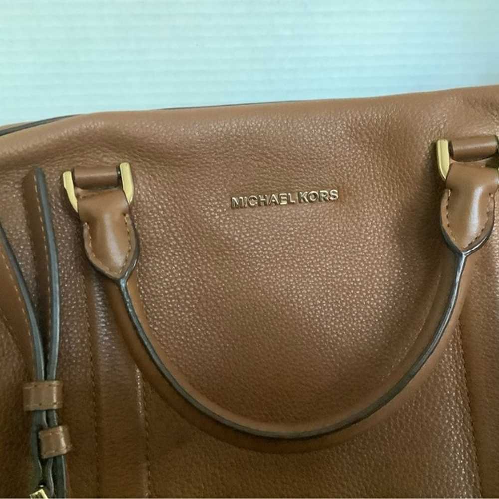 Michael Kors Raven Large Leather Satchel - image 8