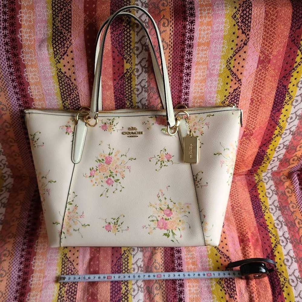 COACH Floral Tote Bag - image 1