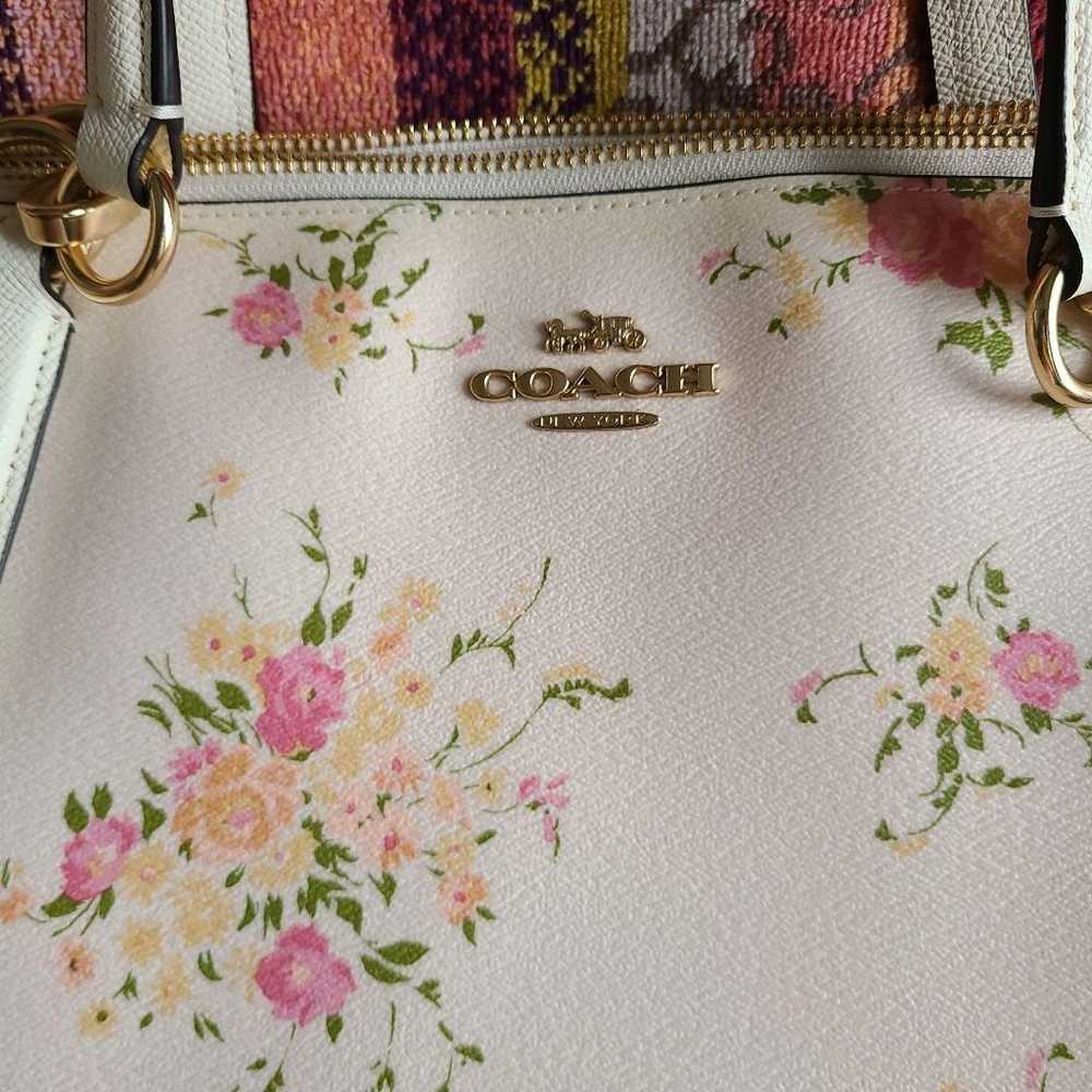 COACH Floral Tote Bag - image 2