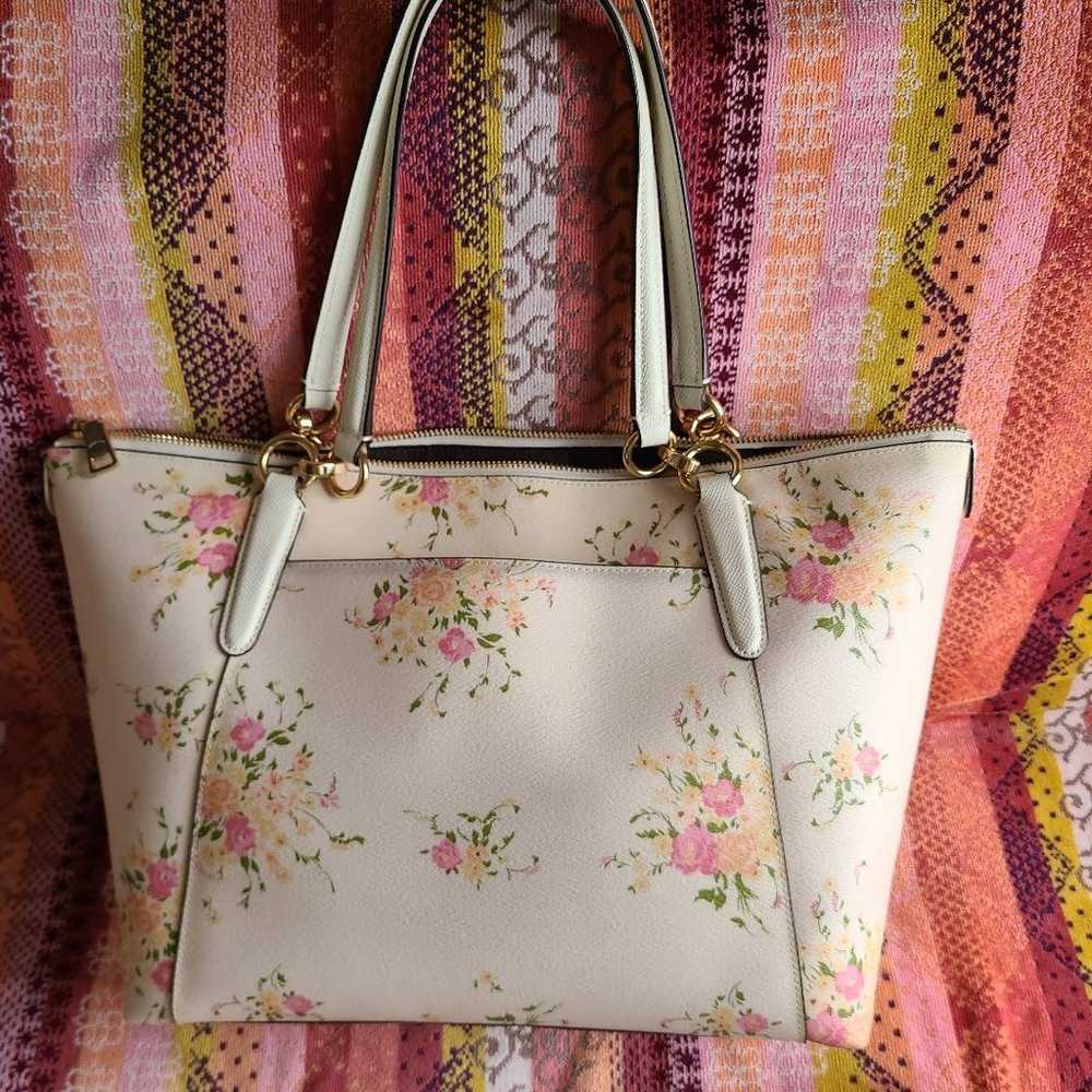 COACH Floral Tote Bag - image 3