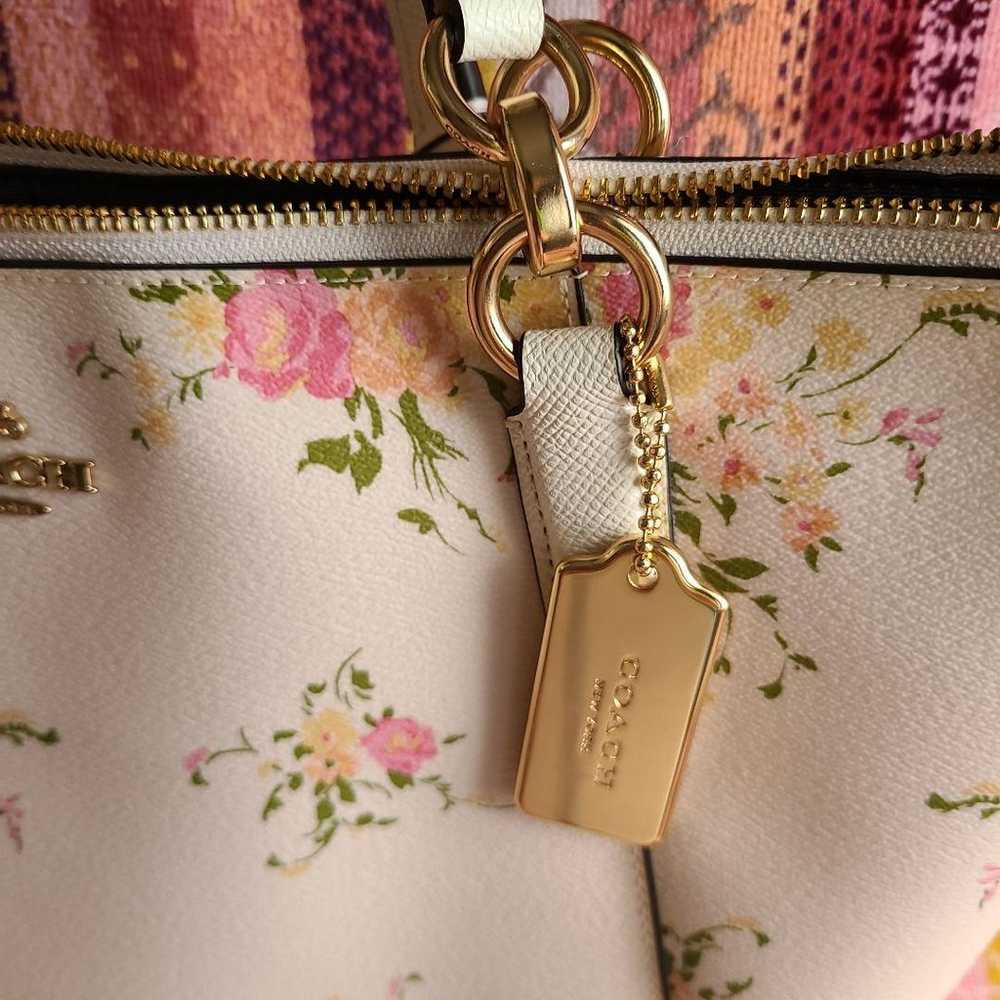 COACH Floral Tote Bag - image 6