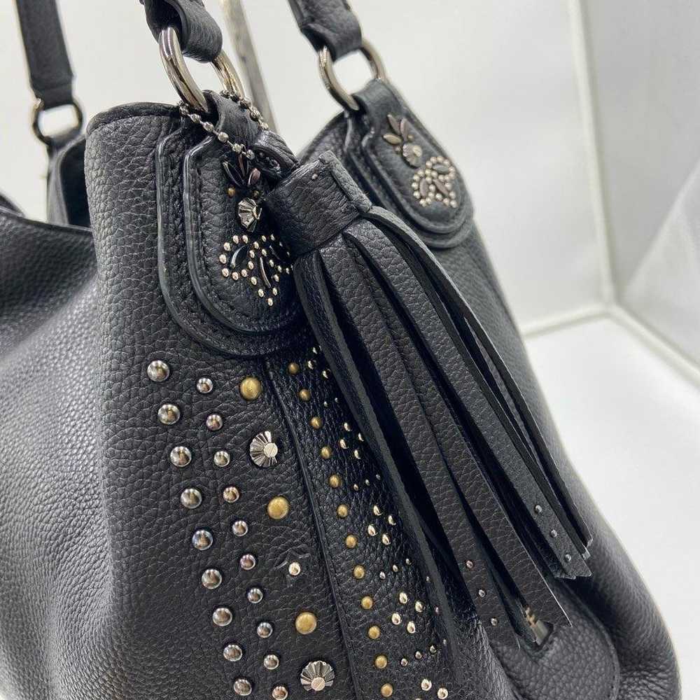 COACH Coach 55544 Bandana Rivet Eddie Studs Bag - image 3