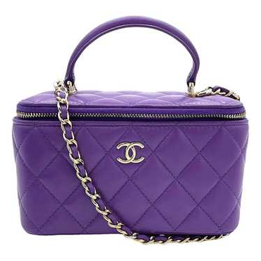 Chanel Vanity leather handbag