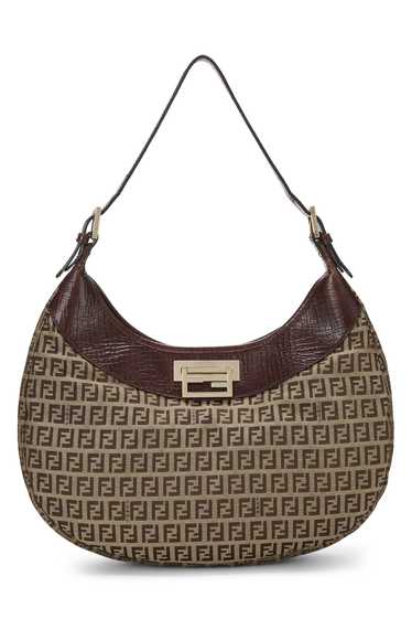 Brown Zucchino Canvas Hobo Bag Send in SMS Send i… - image 1