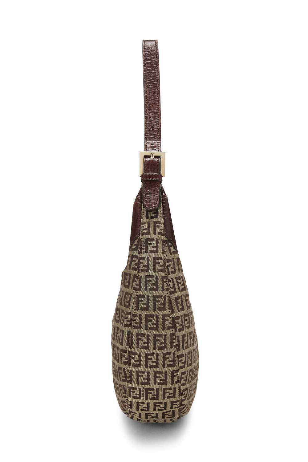 Brown Zucchino Canvas Hobo Bag Send in SMS Send i… - image 3