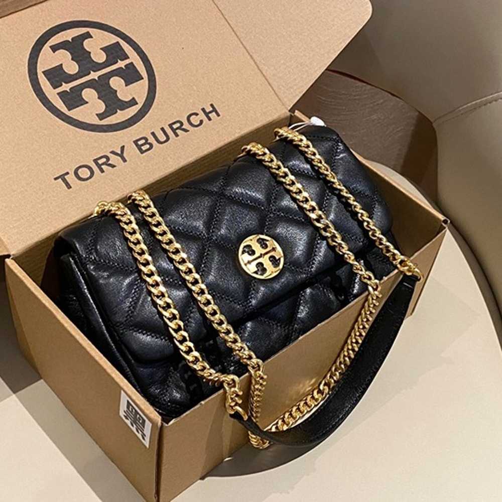 Tory Burch Quilted Crossbody Bag in Black - image 2