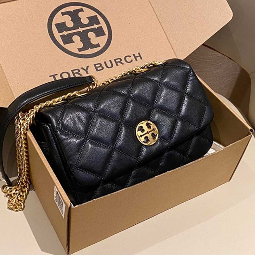 Tory Burch Quilted Crossbody Bag in Black - image 3