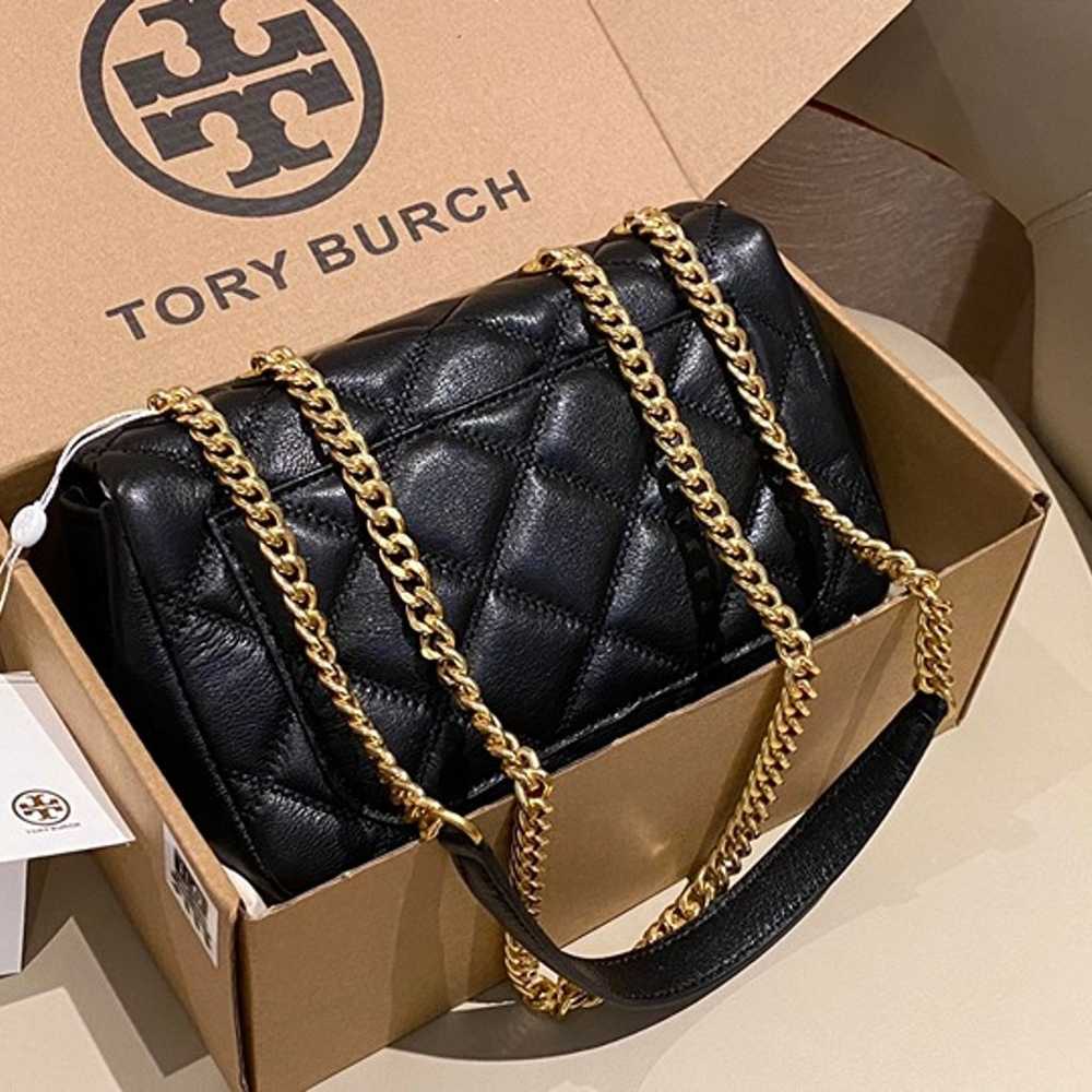 Tory Burch Quilted Crossbody Bag in Black - image 4