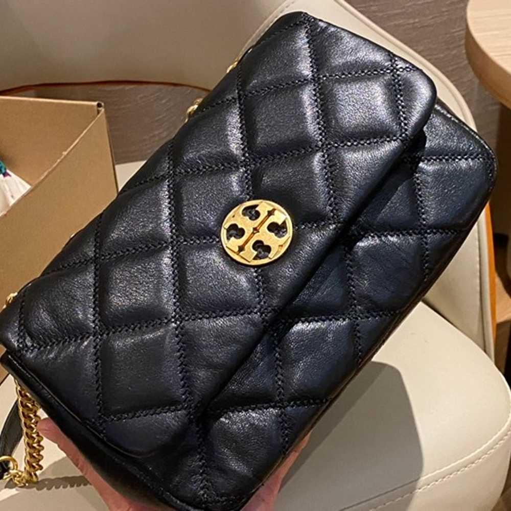 Tory Burch Quilted Crossbody Bag in Black - image 5