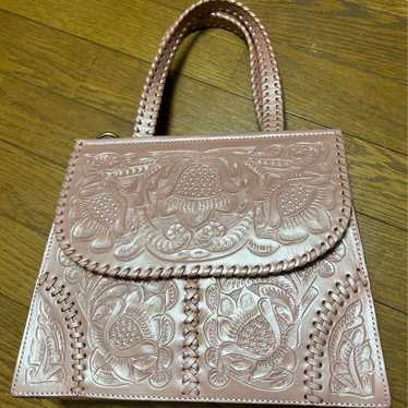 【Excellent Condition】Carving Tribes Bag