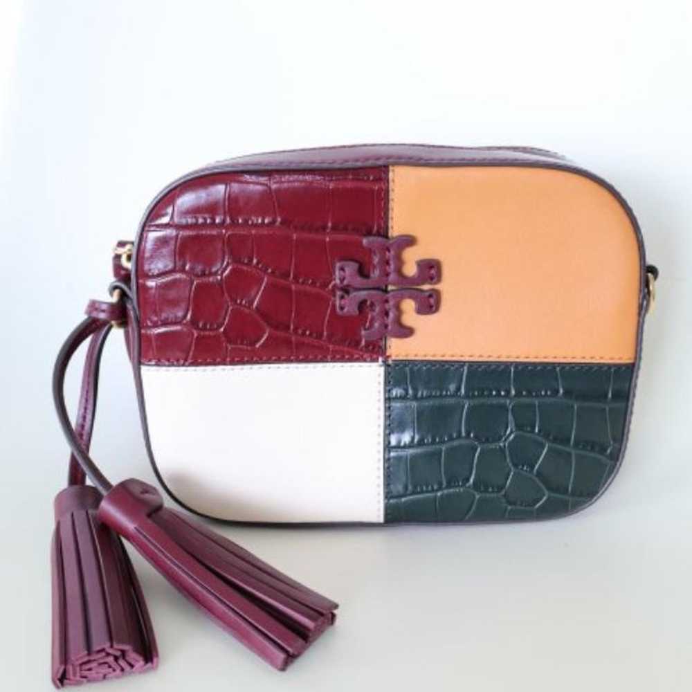 ☆TORY BURCH☆ MacGlo Camera Bag Color Block - image 3