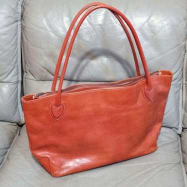 Genten leather tote bag