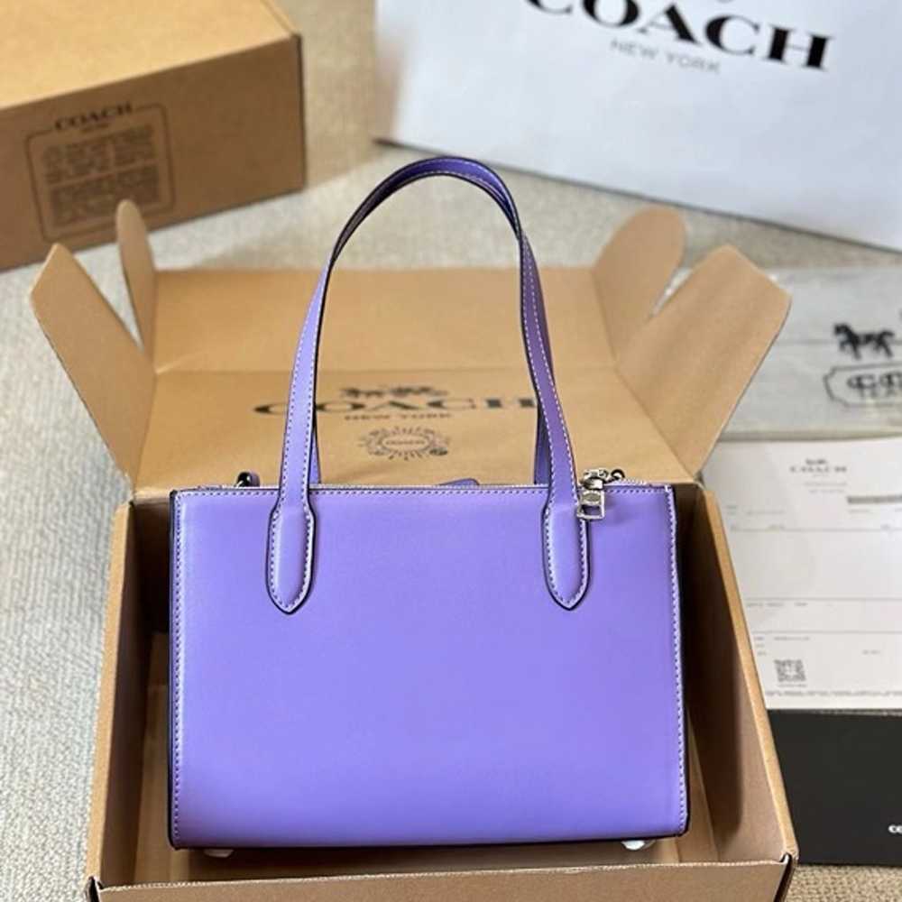 Coachsmall Tote bag/violet - image 2