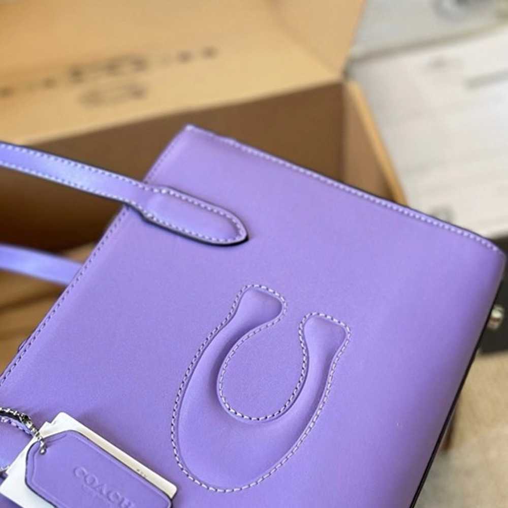 Coachsmall Tote bag/violet - image 3