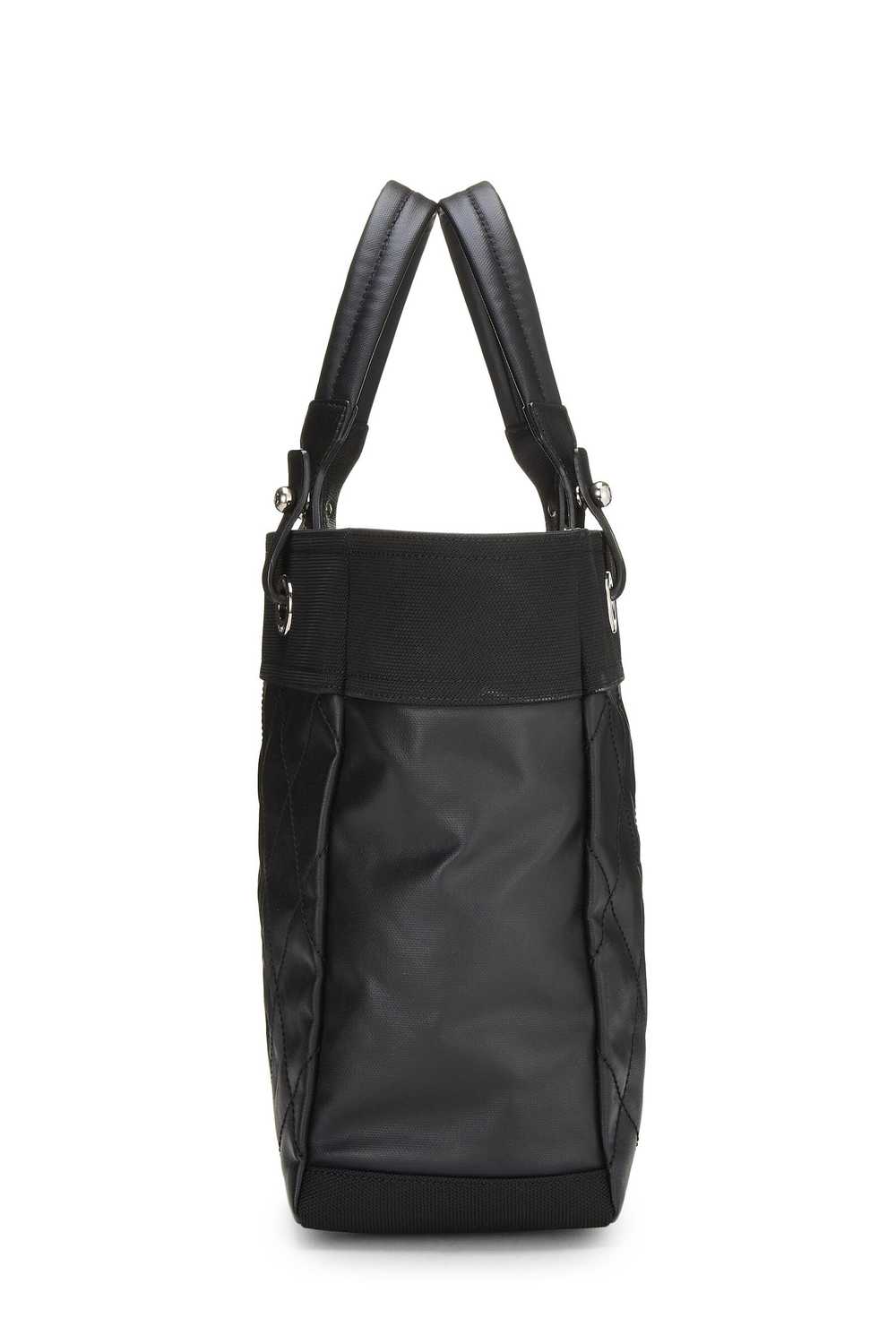 Black Quilted Paris Biarritz Tote Send in SMS Sen… - image 3