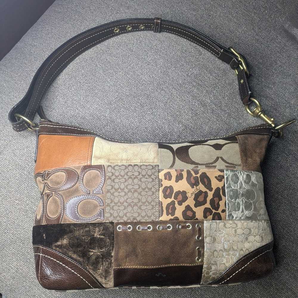 Coach Limited Edition Patchwork Shoulder Bag Tote - image 3