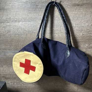 Incredibly Rare VTG WW1 Red Cross Nurses Bag