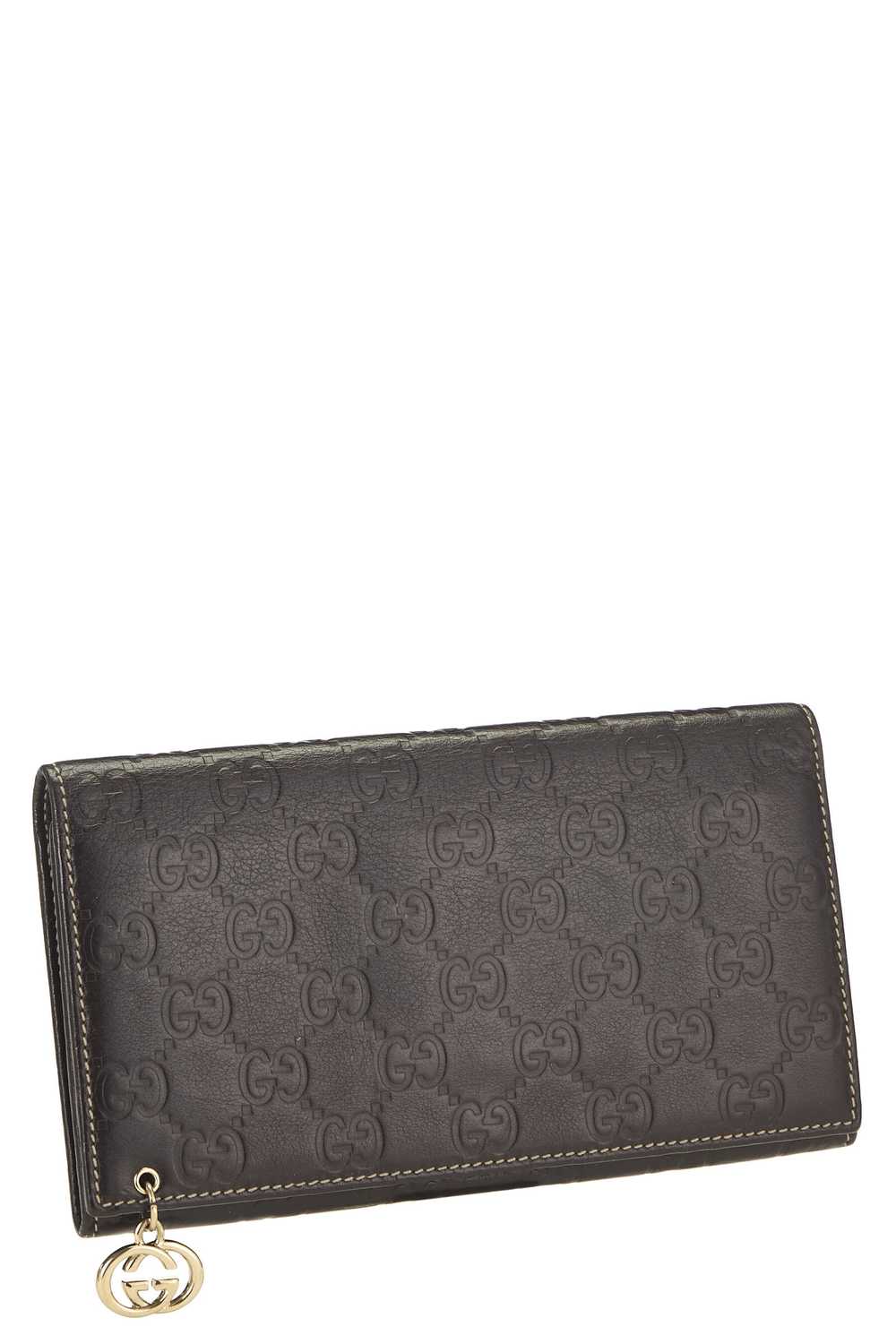 Brown Guccissima Continental Wallet Send in SMS S… - image 2