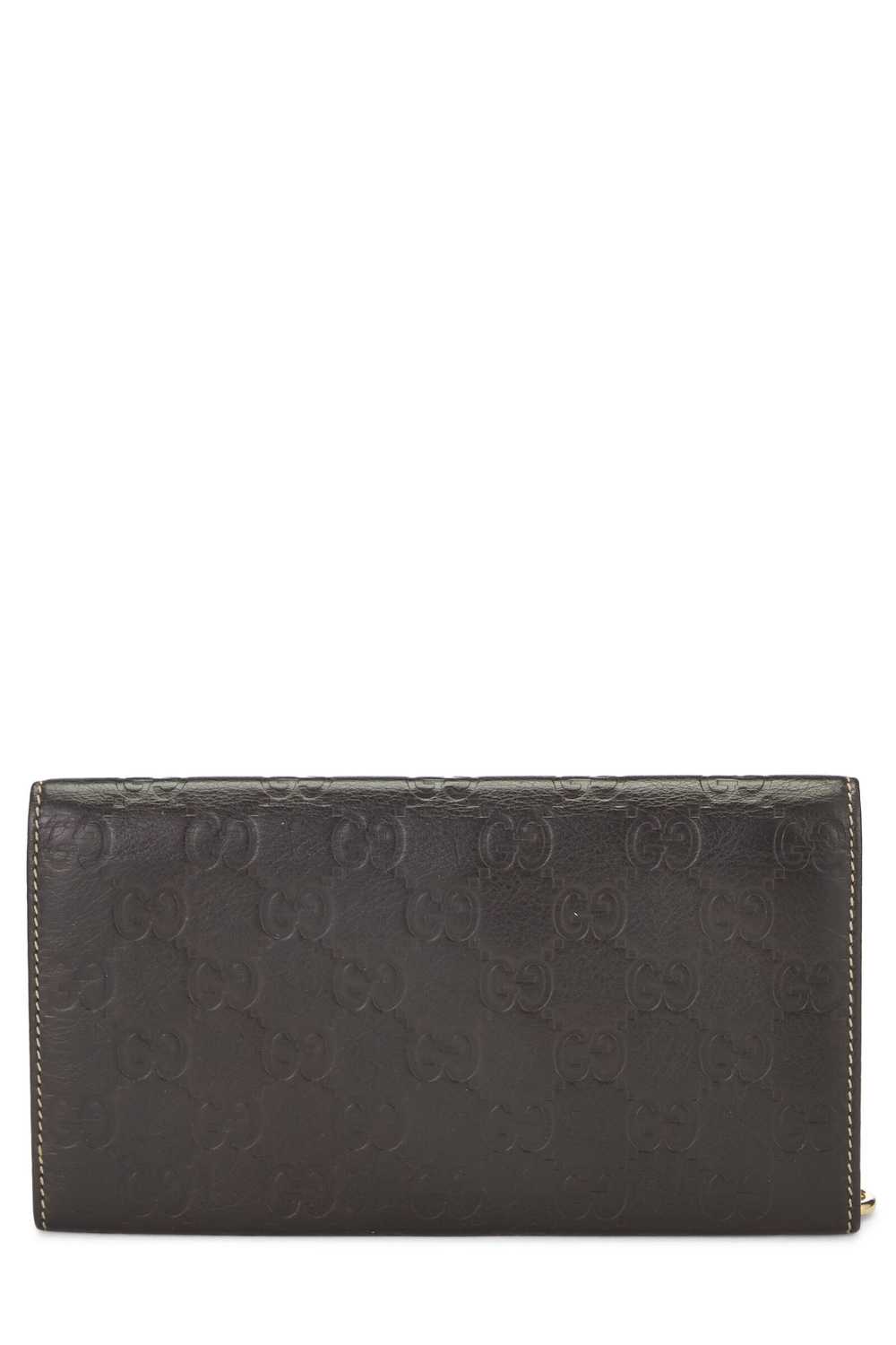 Brown Guccissima Continental Wallet Send in SMS S… - image 3