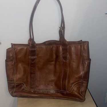 Frye large Brown Leather shoulder bag