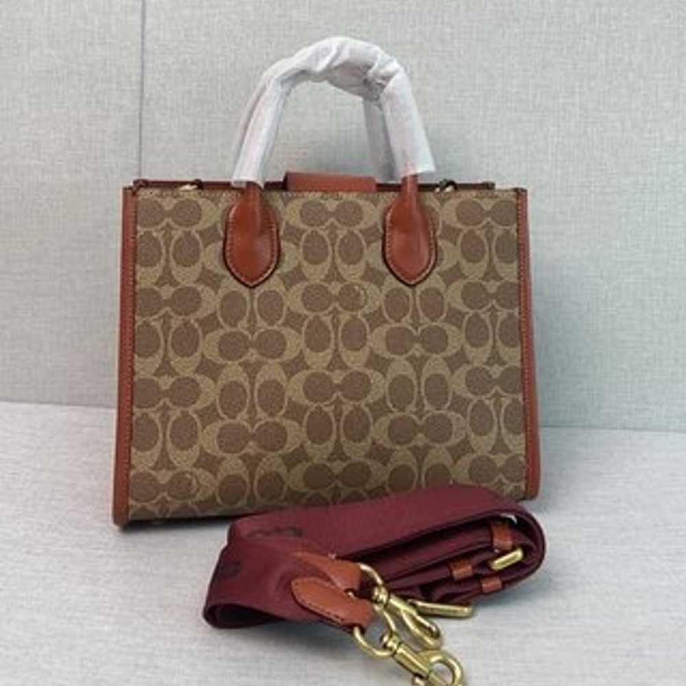 Coach Ace Tote Bag 26 In Signature Canvas - image 2