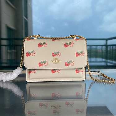 Coach strawberry crossbody bag outlet