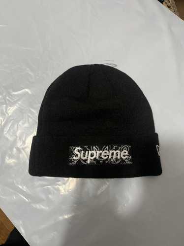 New Era × Supreme Supreme New Era Box Logo Beanie 