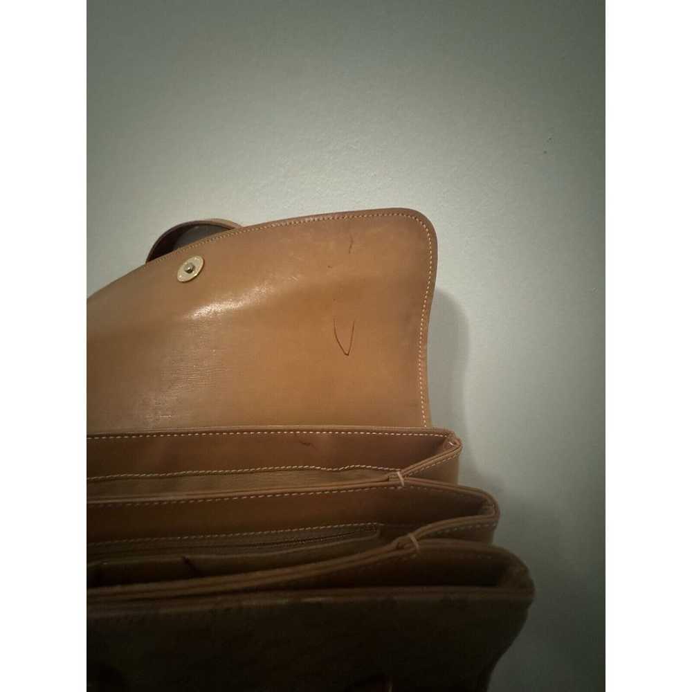 Vintage Gucci Micro GG Pattern Light Brown Hand B… - image 6