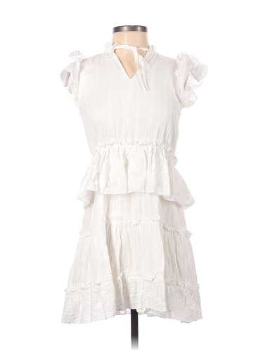 Lea & Viola Women White Casual Dress XS