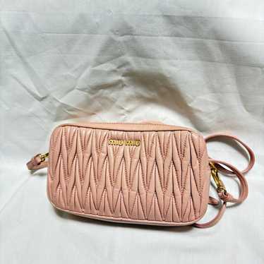 miumiu Matelasse Shoulder Bag