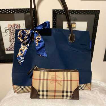 Burberry Blue Label Nova Check Tote