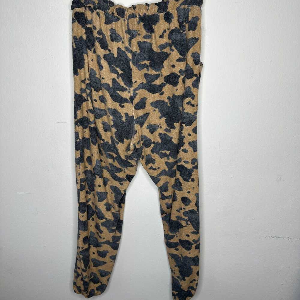 Other Entro Tan Black Cheetah Drawstring Jogger P… - image 5