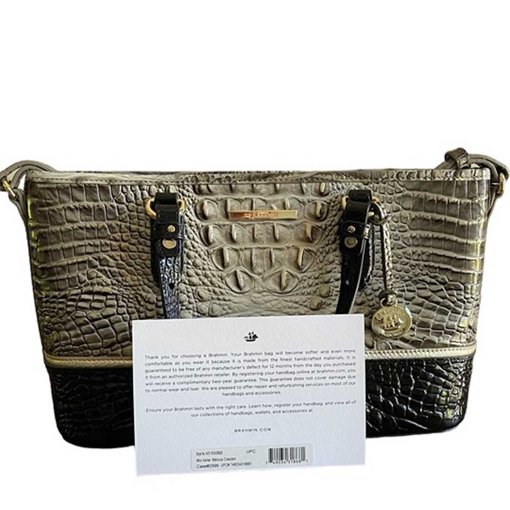 Brahmin Mini Asher Mercury Crescent Crossbody Bag - image 3