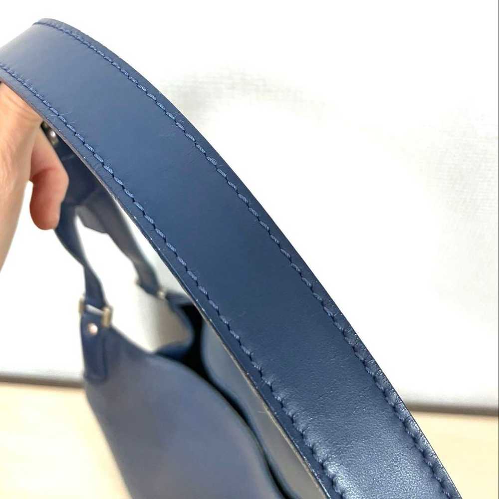 LOUIS VUITTON Epi Mandara Shoulder Bag Blue - image 7