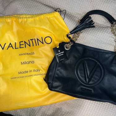 Valentino Verra Signature leather tote bag - image 1